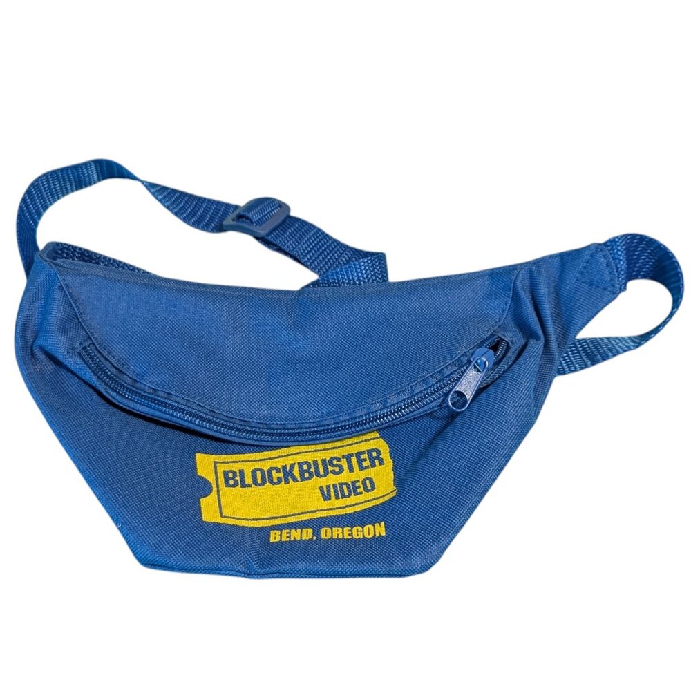 NWT‎ Blockbuster Hip Fanny Belt Bag The Last Blockbuster Bend Oregon Retro